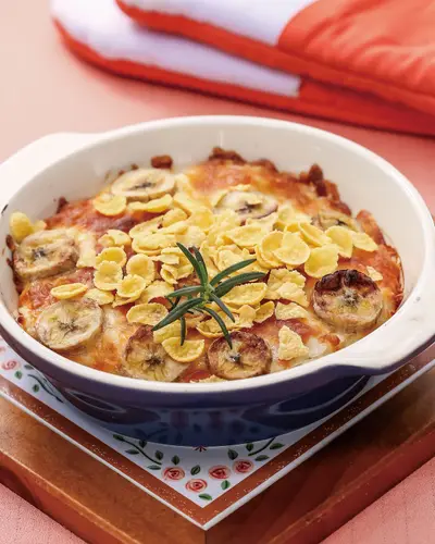 優格玉米片焗飯