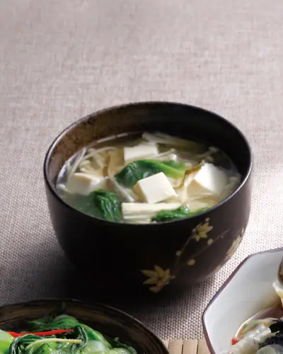 金針昆布豆腐味噌湯