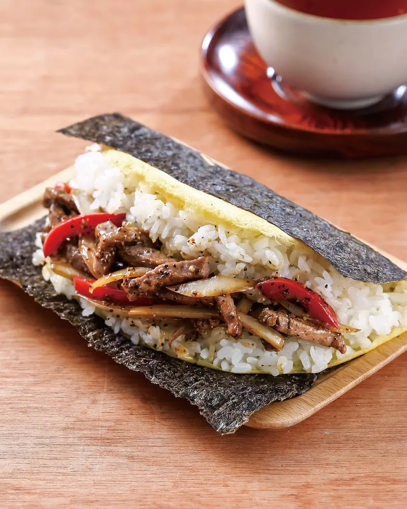 黑椒牛肉飯糰