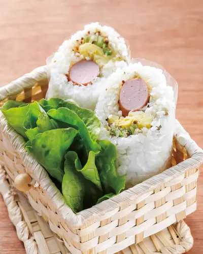 芥末熱狗飯糰