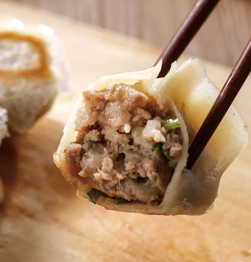 原味鮮肉煎餃