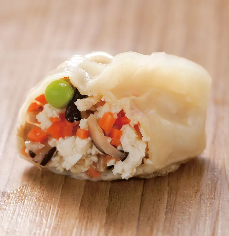 豆腐蔬菜餡