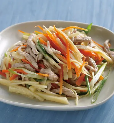 竹筍炒肉絲(6)
