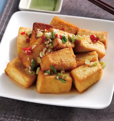 脆皮蛋豆腐