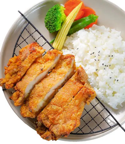 炸雞排飯(1)