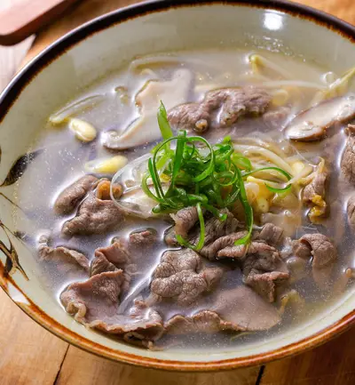 牛肉豆芽湯