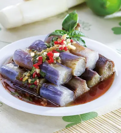 薑末蒸茄子