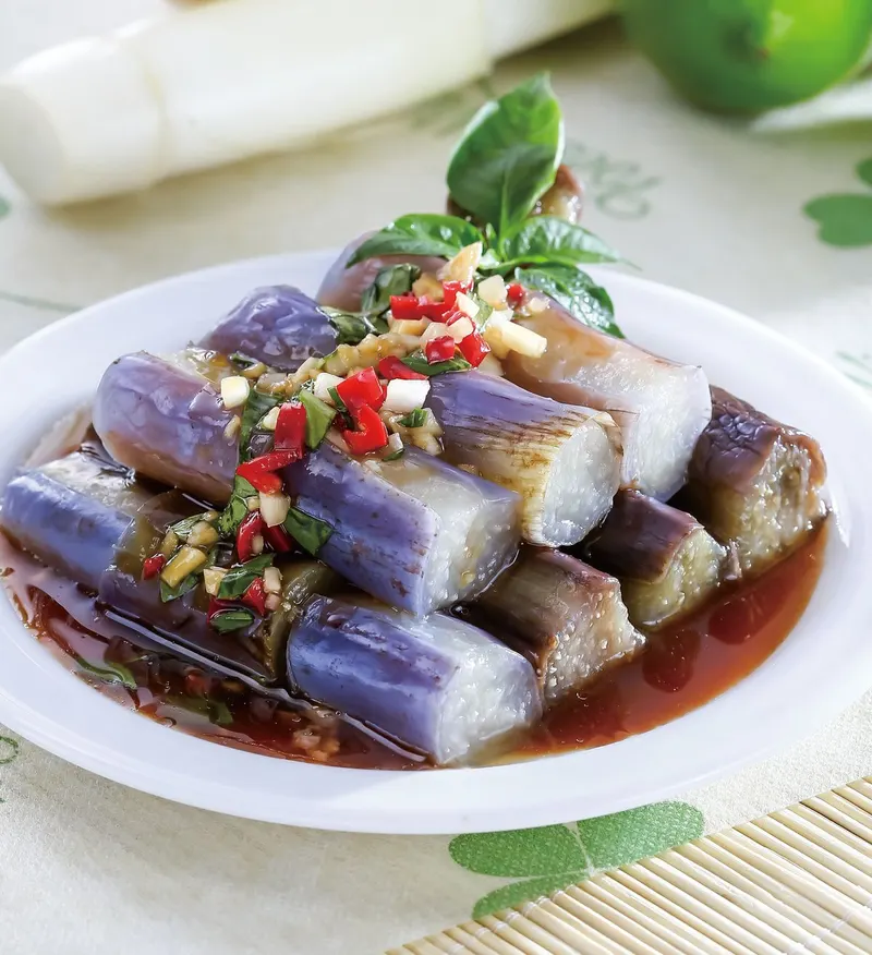 薑末蒸茄子