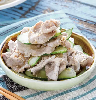 黃瓜拌肉片