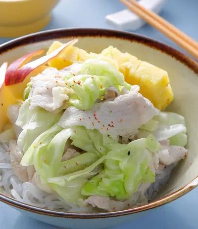 涮涮肉蒟蒻冷麵