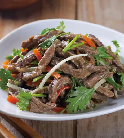 香根牛肉絲(2)