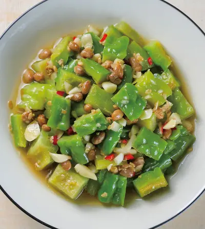 豆醬苦瓜