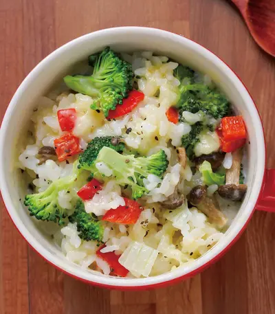 野菇奶油燉飯
