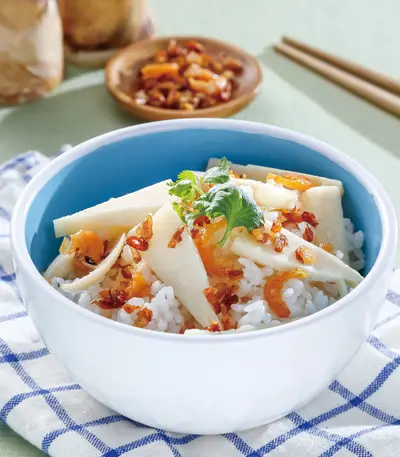 蝦米竹筍炊飯