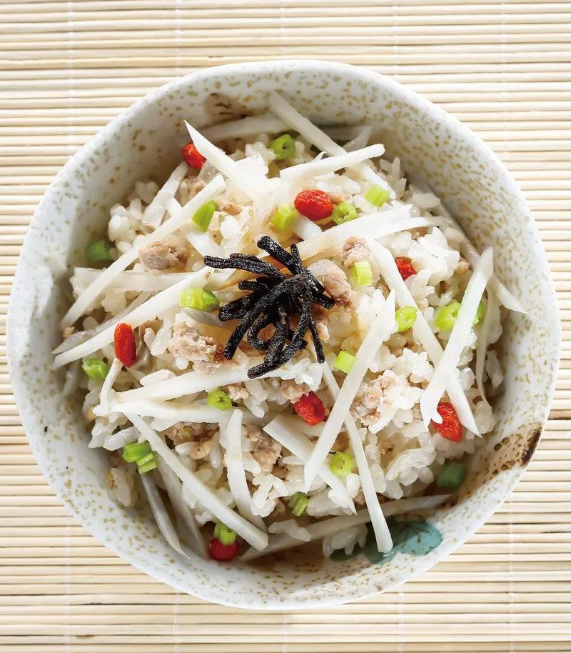 肉末牛蒡炊飯