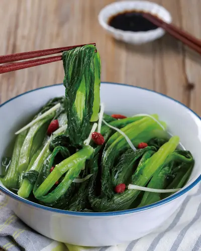 雞湯滷小芥菜