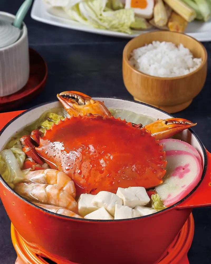 味噌鮮蝦螃蟹鍋