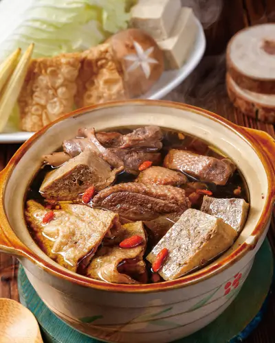 藥膳鴨肉鍋