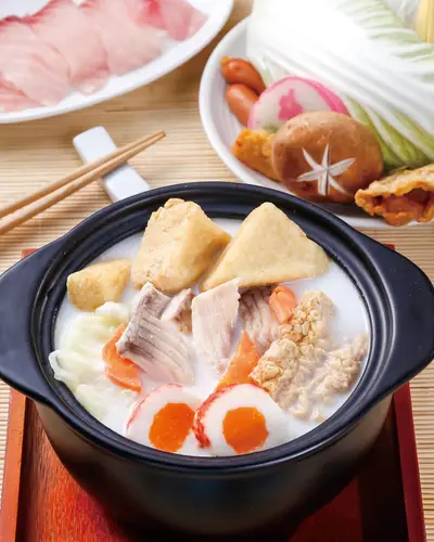 日式鯛魚豆漿鍋