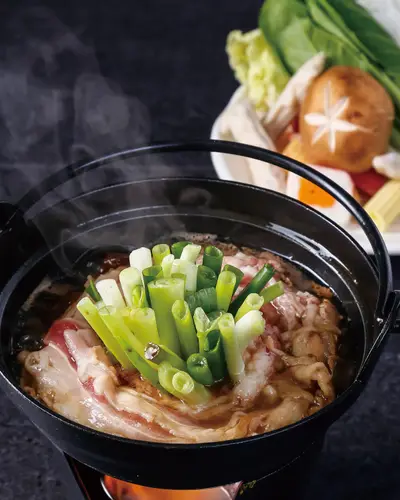 蔥段牛肉鍋