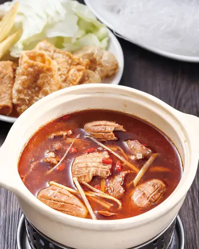 麻油腰花鍋
