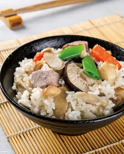 根菜炊飯