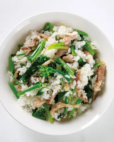 春菜炊飯