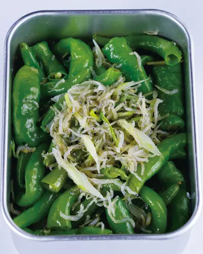 吻仔魚糯米椒