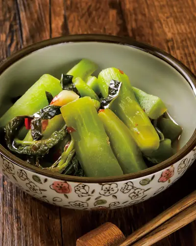 香辣菜心