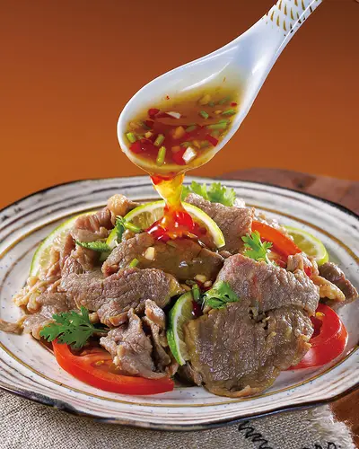 南洋酸辣牛肉片