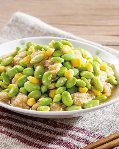 毛豆麵筋
