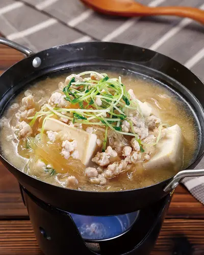 豆腐味噌春雨煮