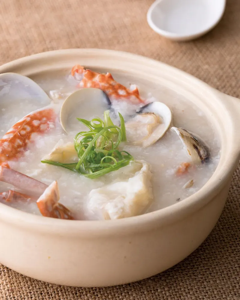蛤蜊鮮蟹粥