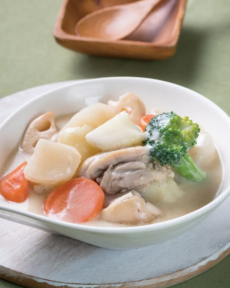 白醬煮根菜