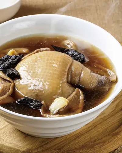菜脯雞湯(2)