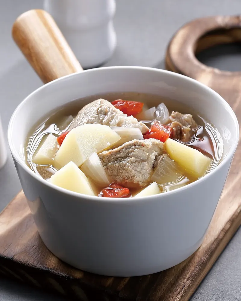 士豆排骨湯