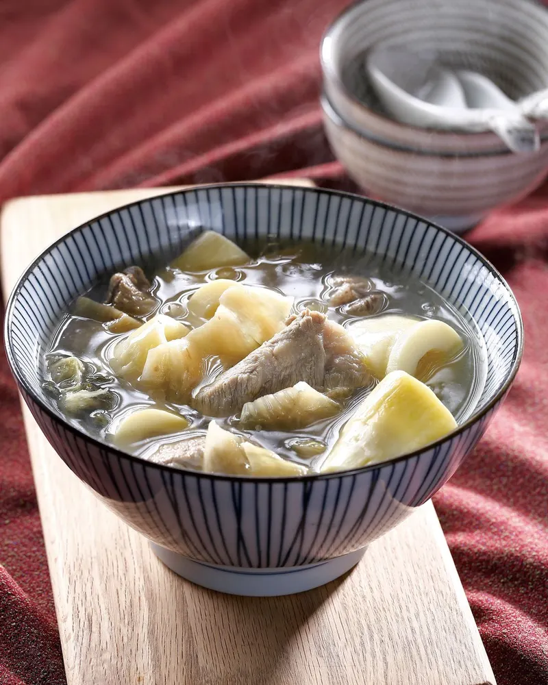 福菜桂筍排骨湯