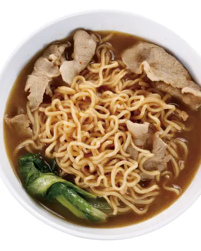 茶香肉片麵