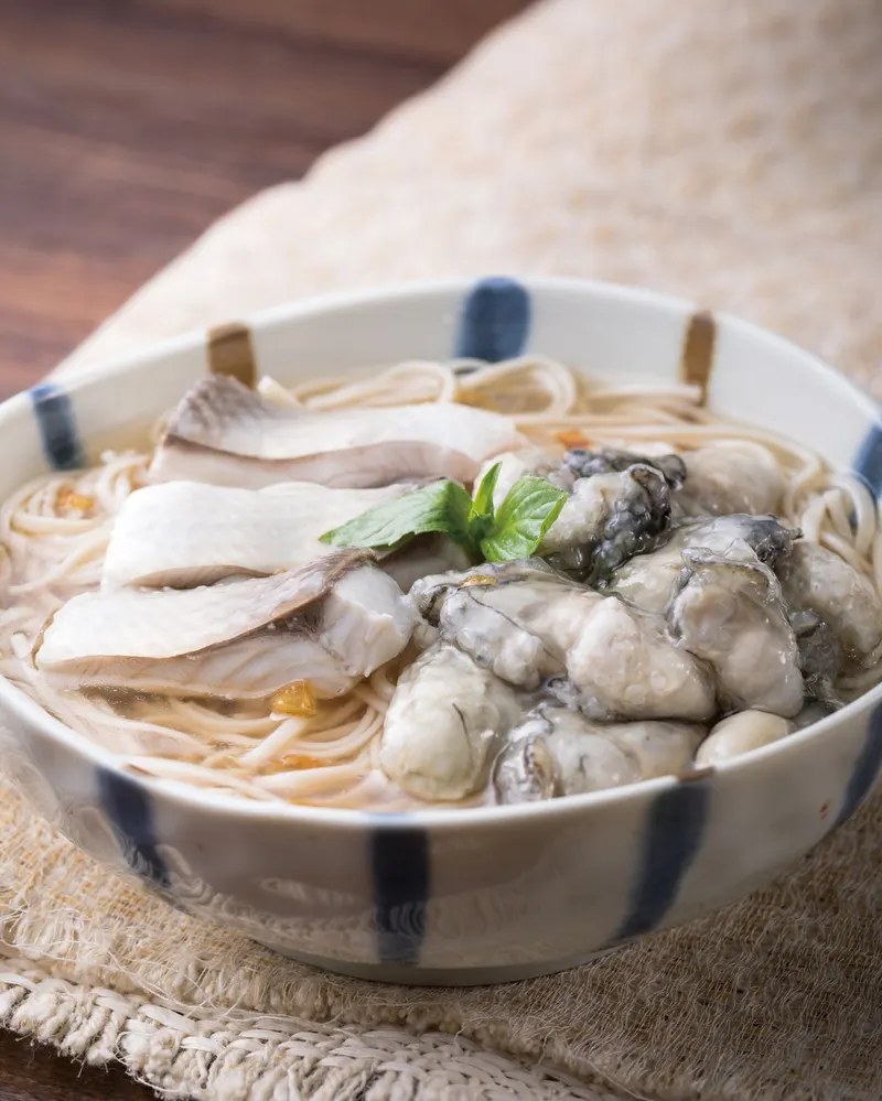 鮮蚵虱目魚米豆簽羹