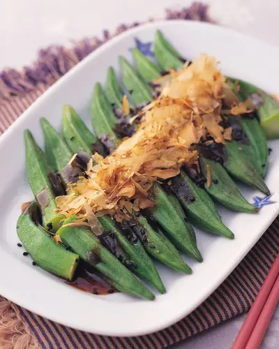 涼拌芝麻秋葵