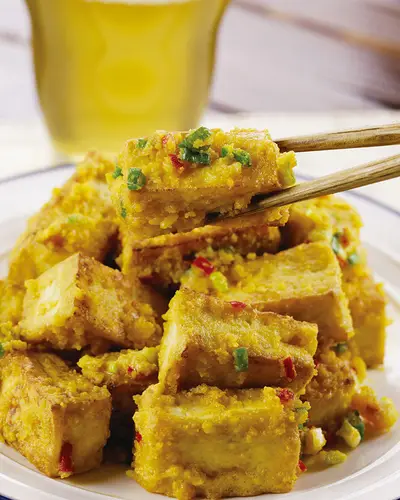 金沙豆腐(2)