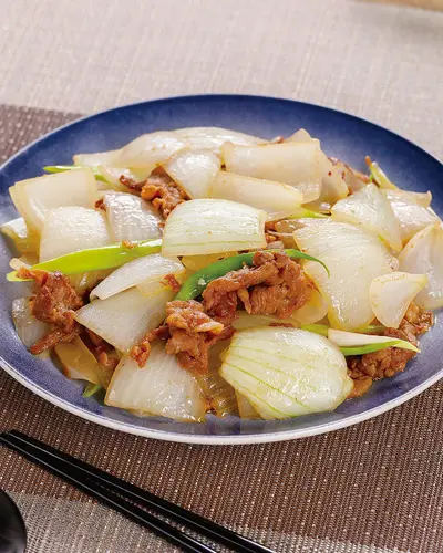 洋蔥炒肉絲(2)