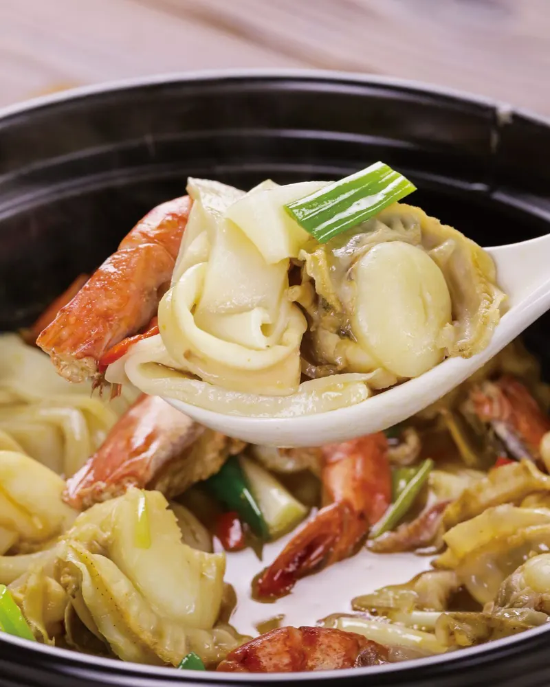 麻油海鮮煲