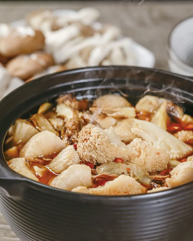 麻油養生菇鍋