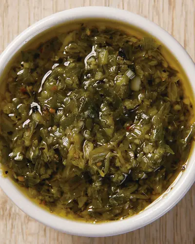 橄欖油青蔥醬