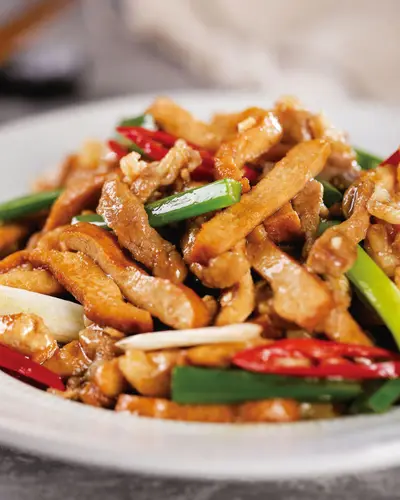 豆干炒肉絲(2)