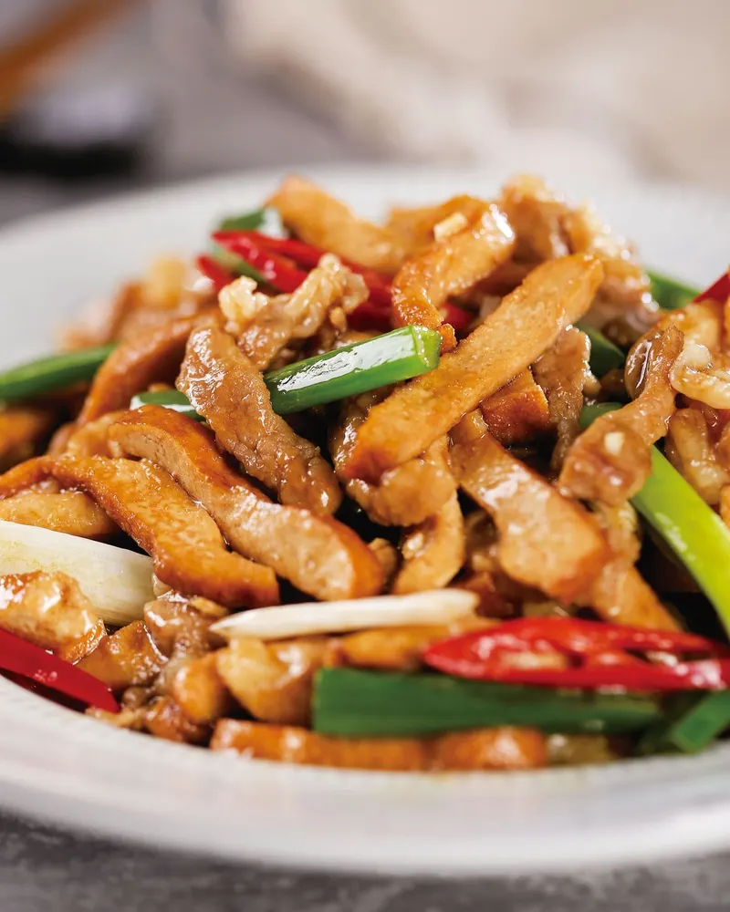 豆干炒肉絲(2)