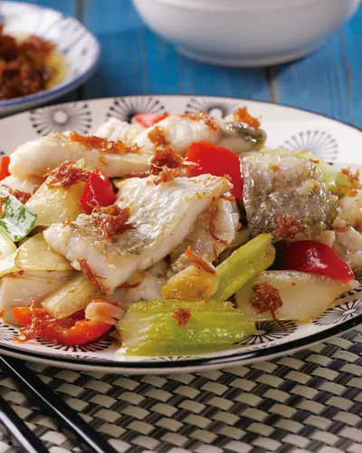 XO醬炒魚片(1)