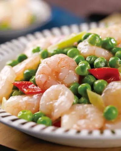 青豆蝦仁