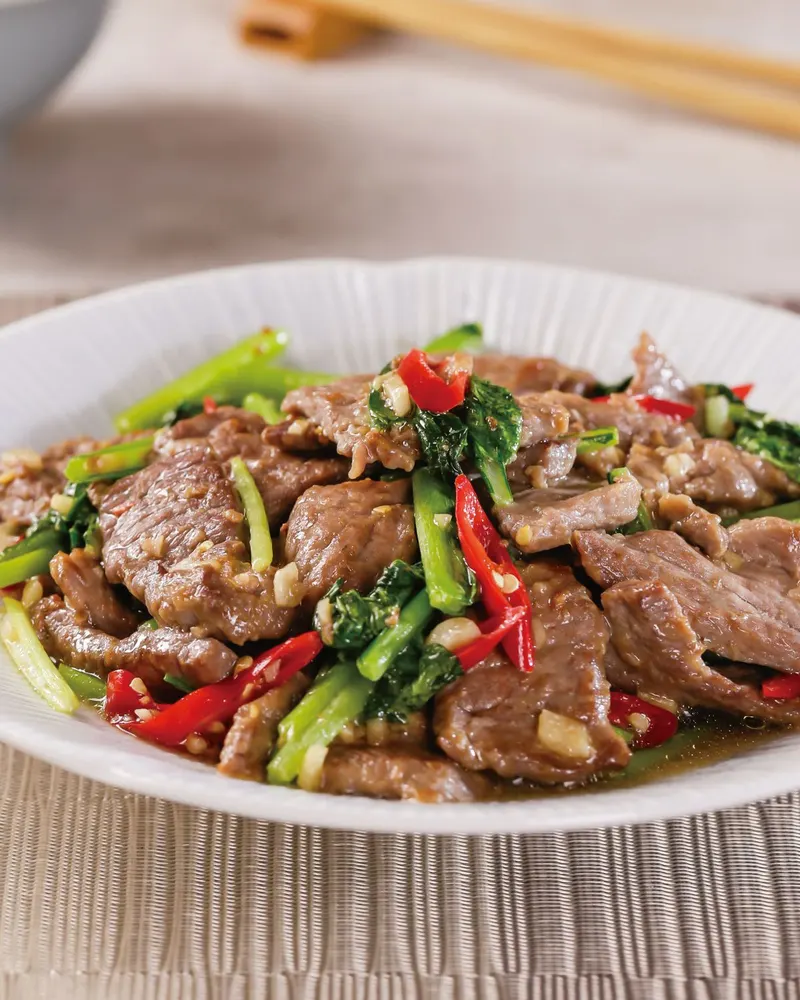 生炒牛肉